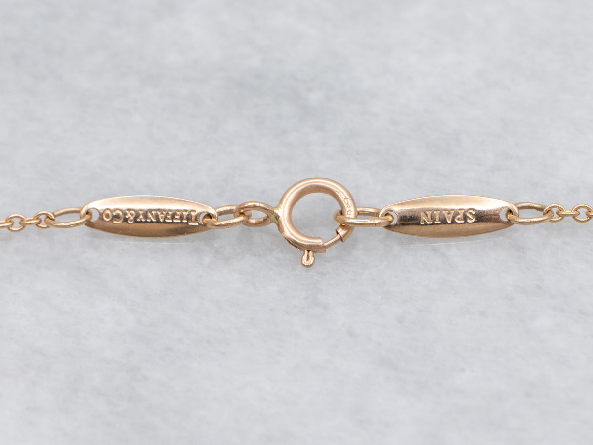 Elsa Peretti Tiffany & Co. Bean Necklace