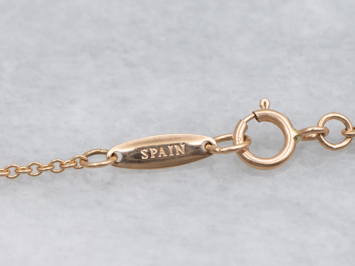 Elsa Peretti Tiffany & Co. Bean Necklace