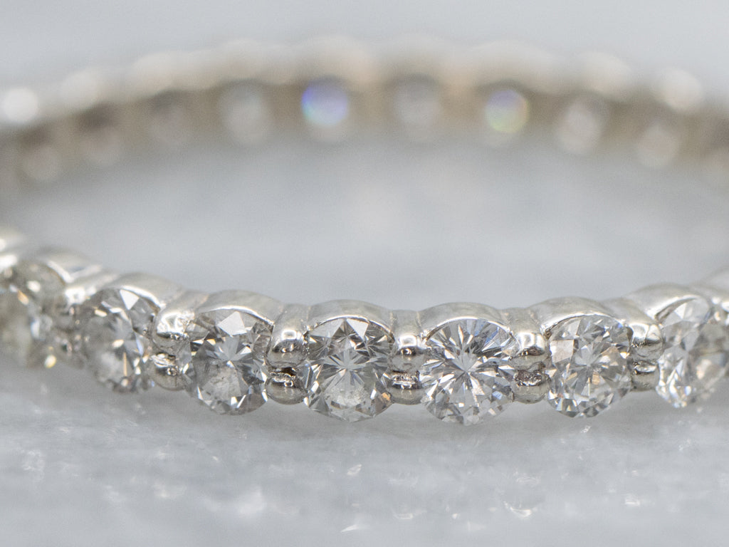White Gold Diamond Eternity Band