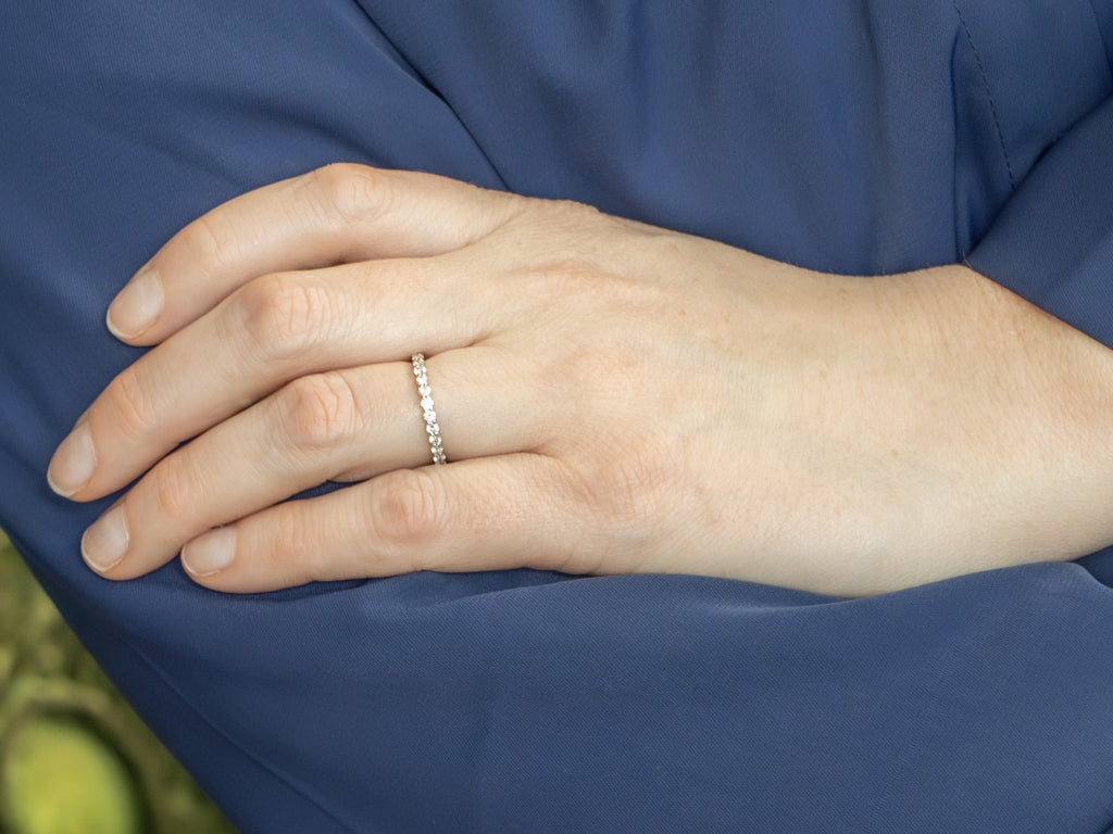 White Gold Diamond Eternity Band