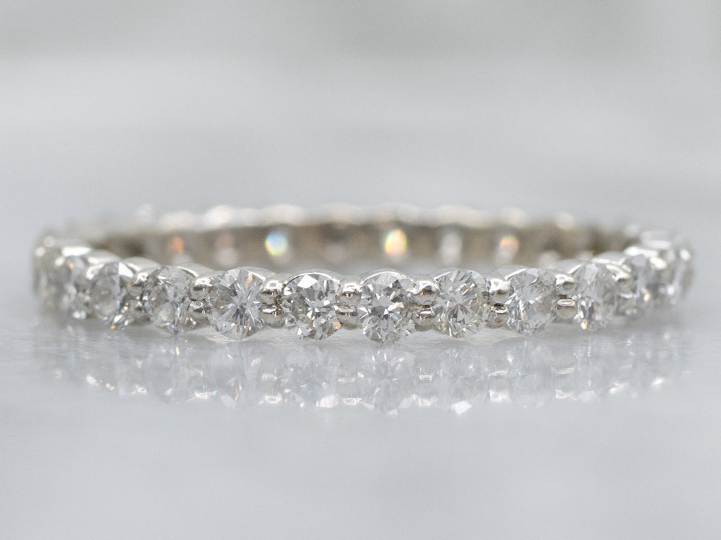White Gold Diamond Eternity Band