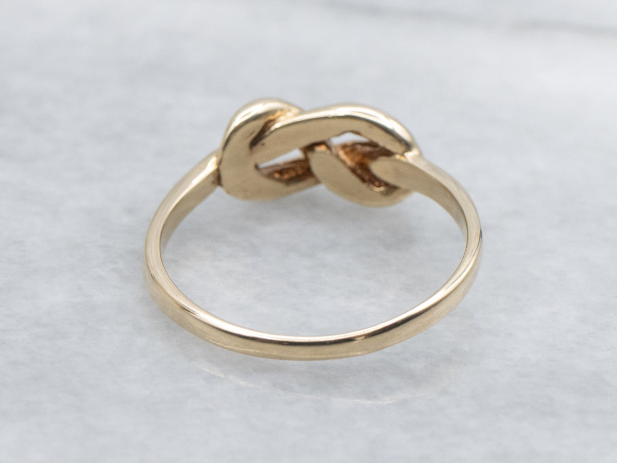 Vintage Yellow Gold Knot Band