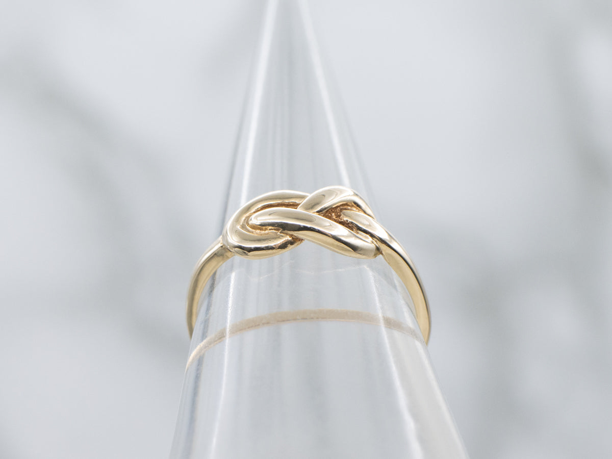 Vintage Yellow Gold Knot Band