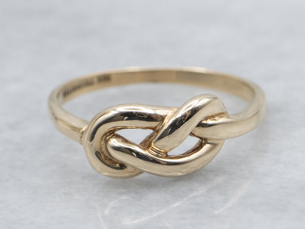 Vintage Yellow Gold Knot Band