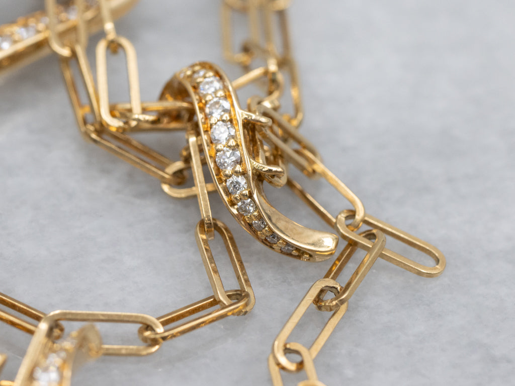 Designer Hueb Diamond Luxury Onsa Prowl Necklace