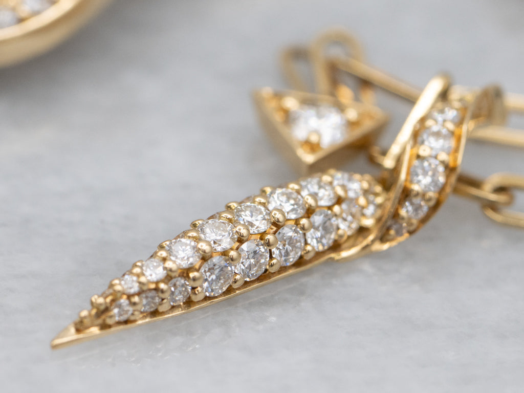 Designer Hueb Diamond Luxury Onsa Prowl Necklace