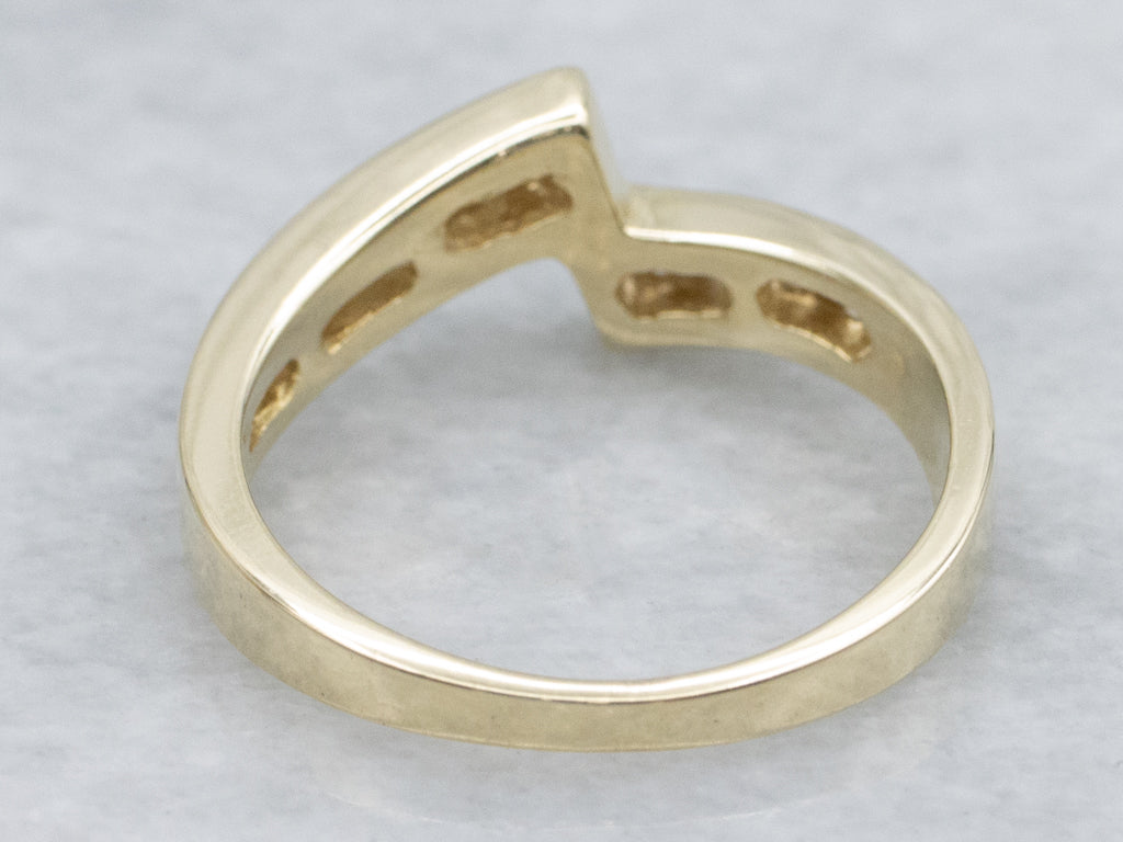 Channel Set Diamond Bypass Band