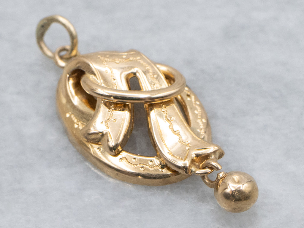 1940s Gustav Dahlgren & Co. Gold Conversion Pendant