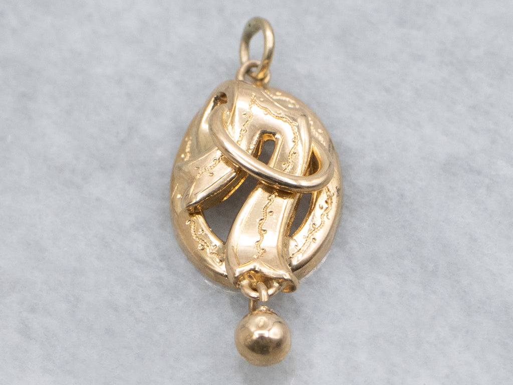 1940s Gustav Dahlgren & Co. Gold Conversion Pendant