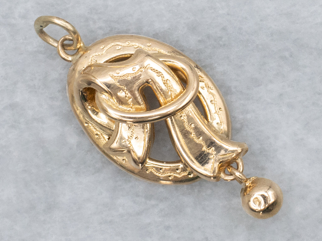 1940s Gustav Dahlgren & Co. Gold Conversion Pendant