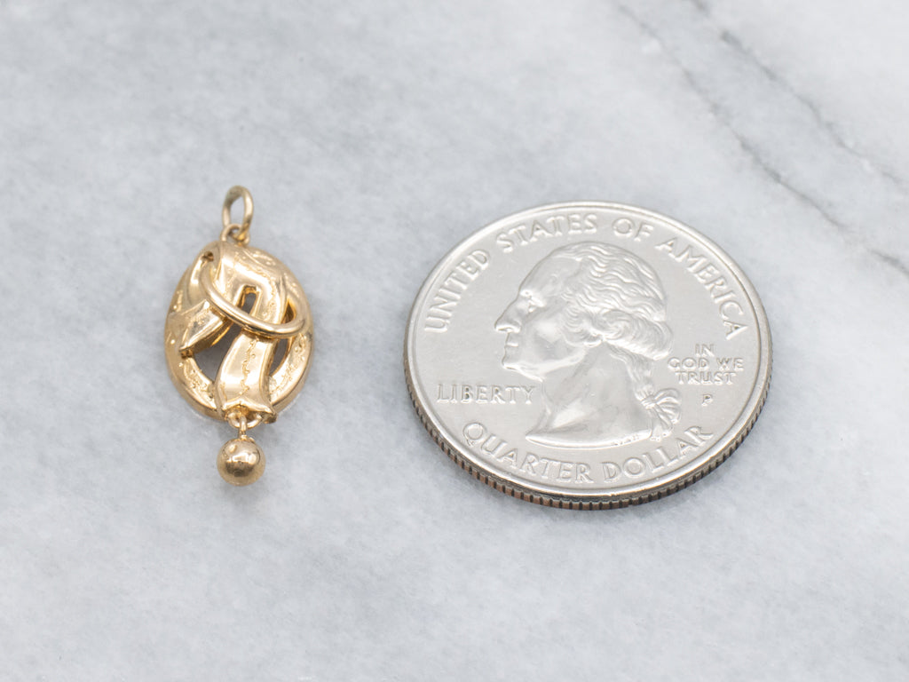 1940s Gustav Dahlgren & Co. Gold Conversion Pendant