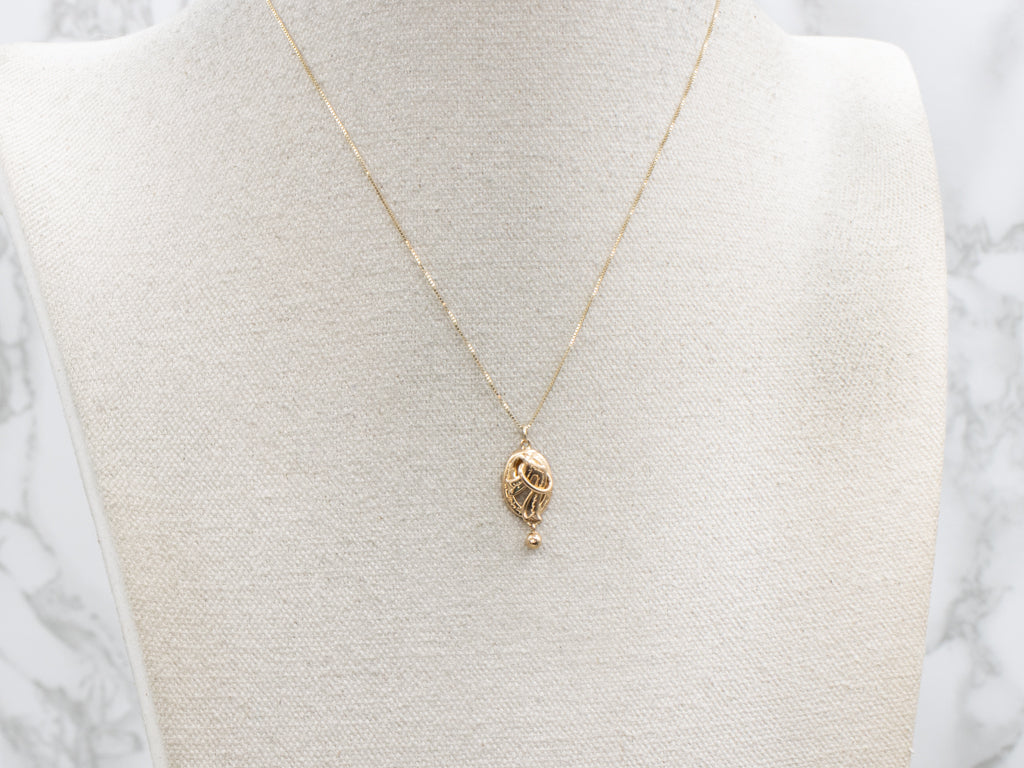 1940s Gustav Dahlgren & Co. Gold Conversion Pendant