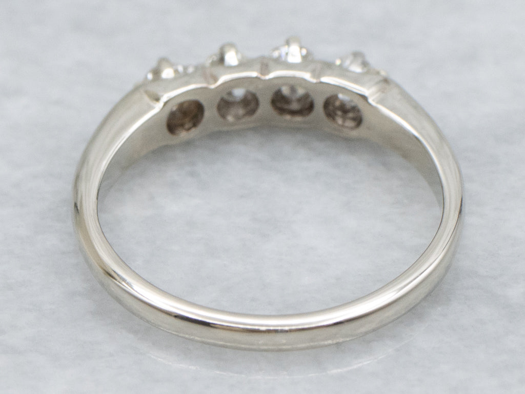 White Gold Diamond Band