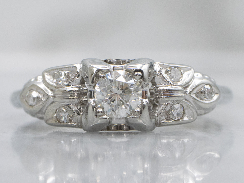Early 1930s Diamond Engagement Ring