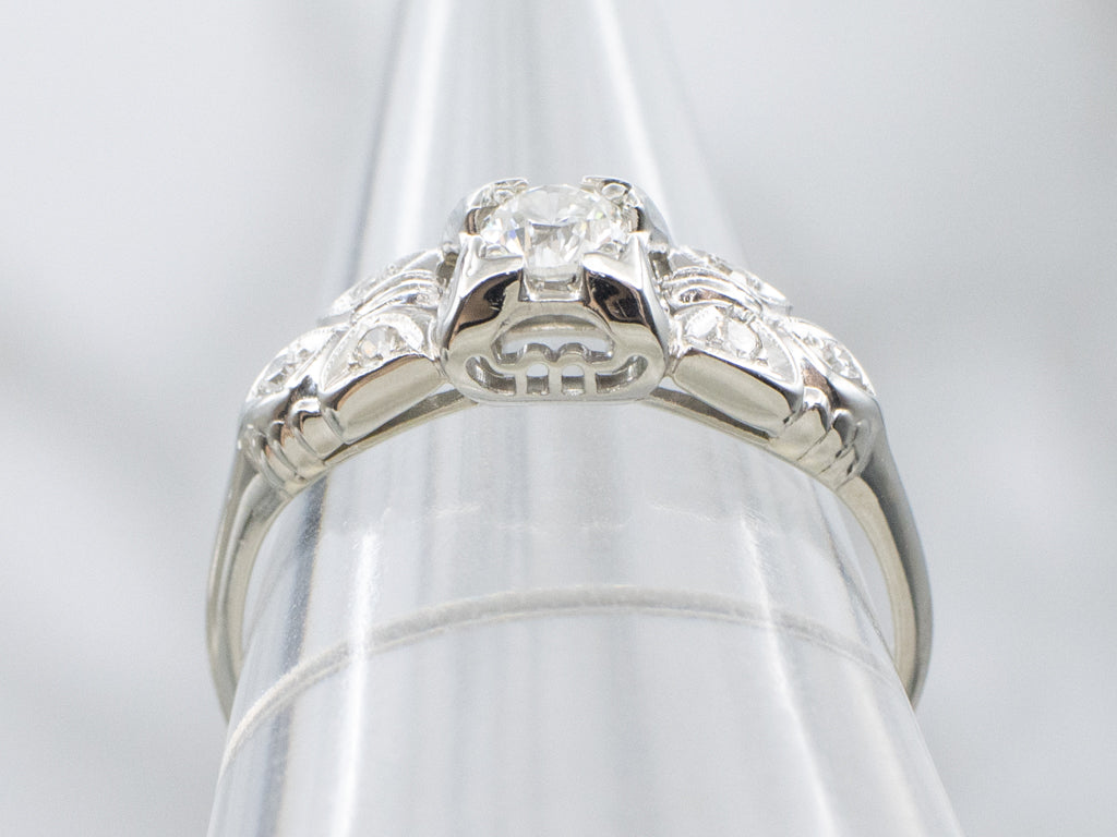 Early 1930s Diamond Engagement Ring
