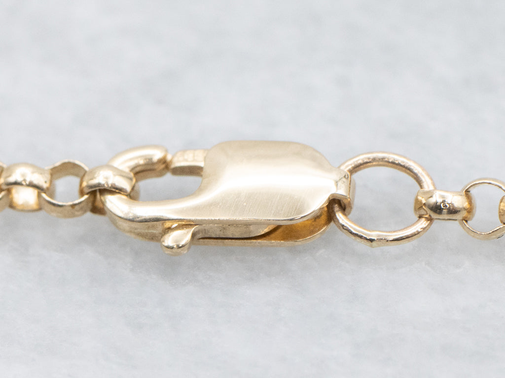 Buttercup-Set Diamond and Gold Pendant Necklace