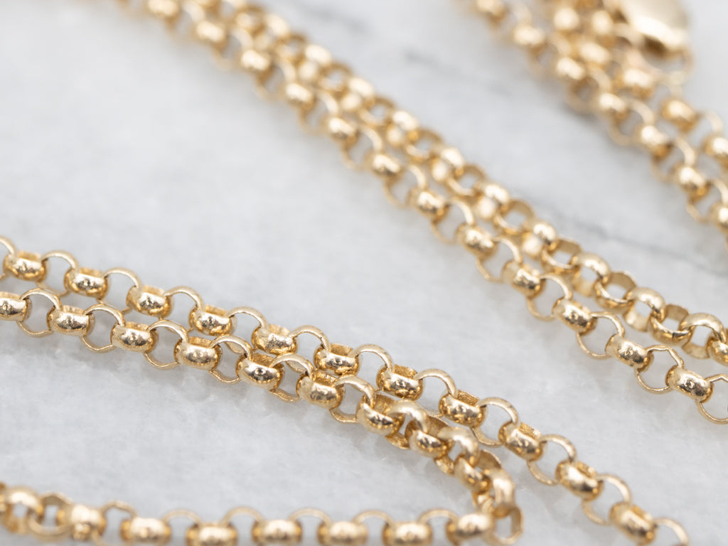 Buttercup-Set Diamond and Gold Pendant Necklace