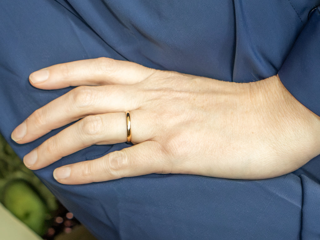 22-Karat Yellow Gold Wedding Band