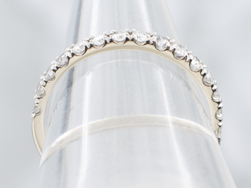 Diamond White Gold Wedding Band