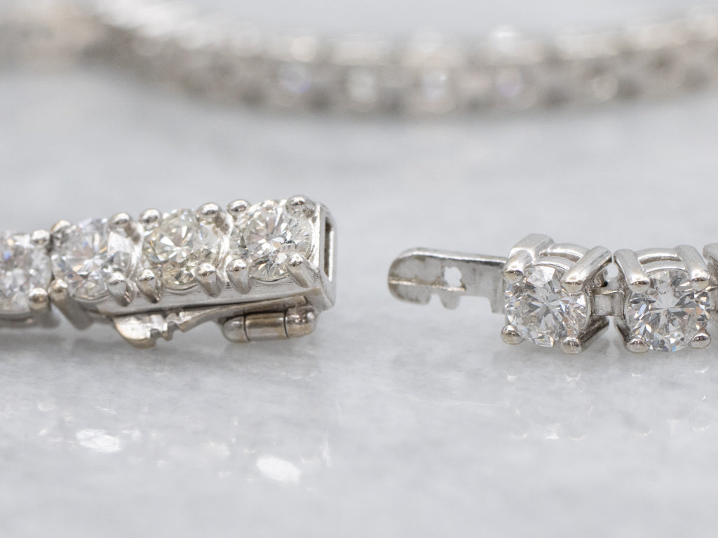 White Gold Brilliant Diamond Tennis Bracelet