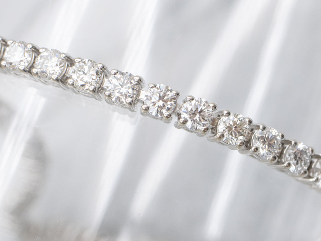 White Gold Brilliant Diamond Tennis Bracelet