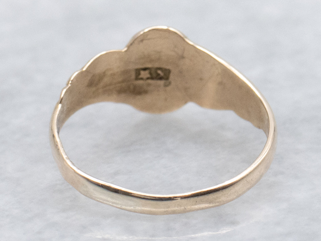 Victorian-Era Starburst Diamond Ring