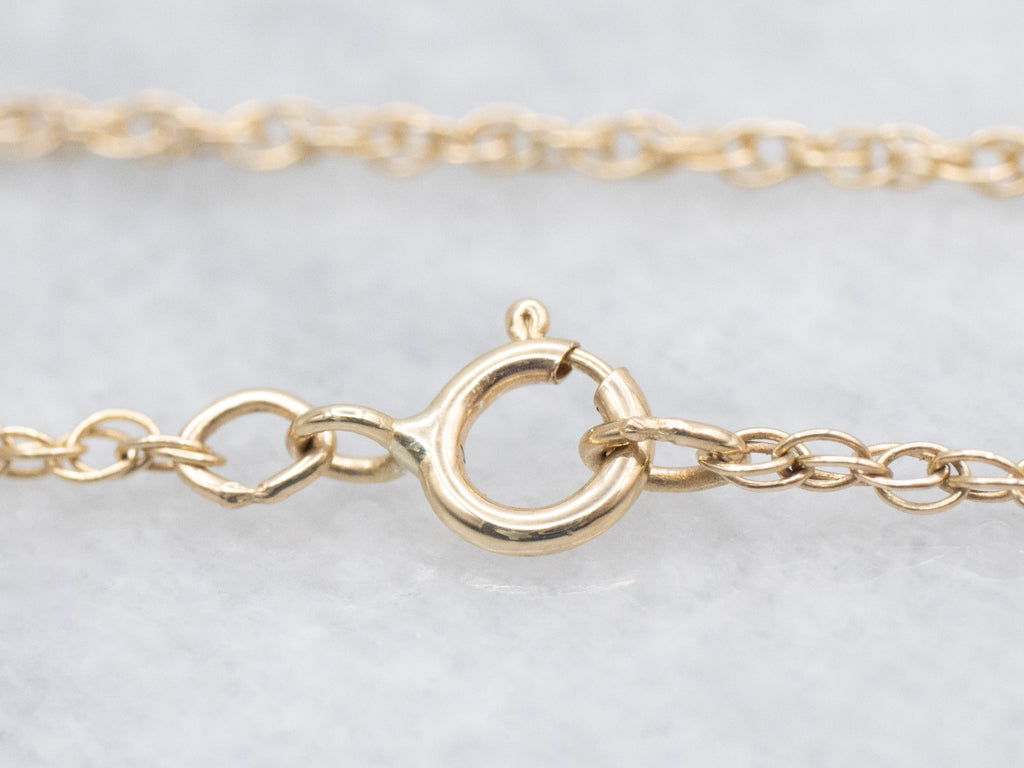 14-Karat Yellow Gold Rope Chain