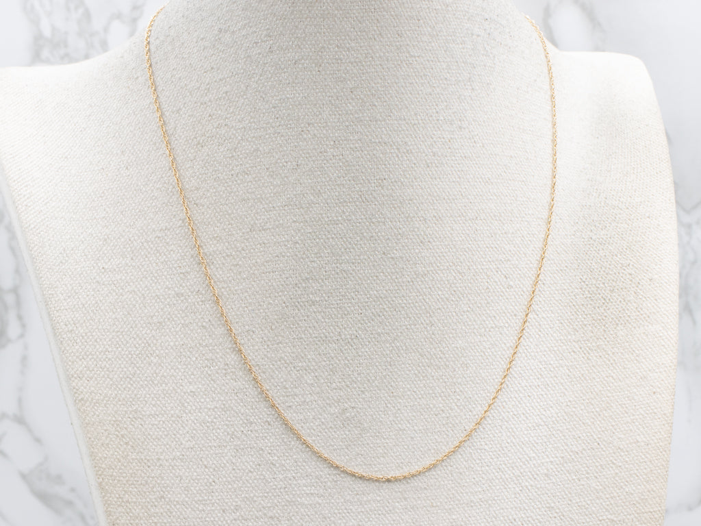 14-Karat Yellow Gold Rope Chain