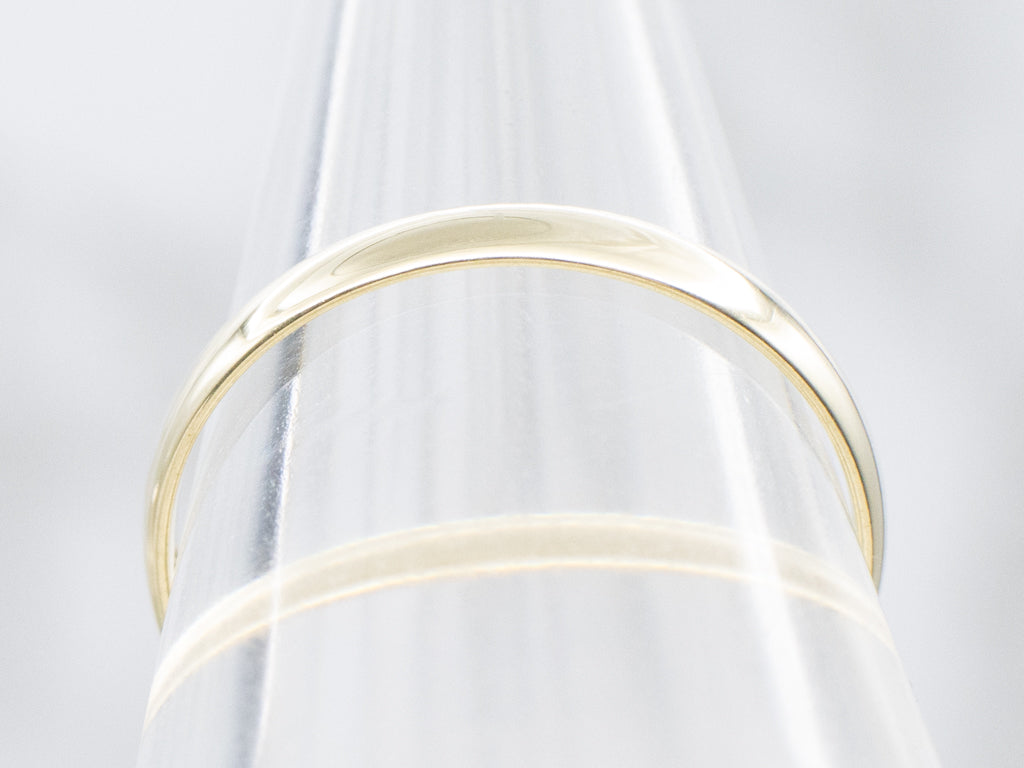 Vintage Ostby and Barton Green Gold Band