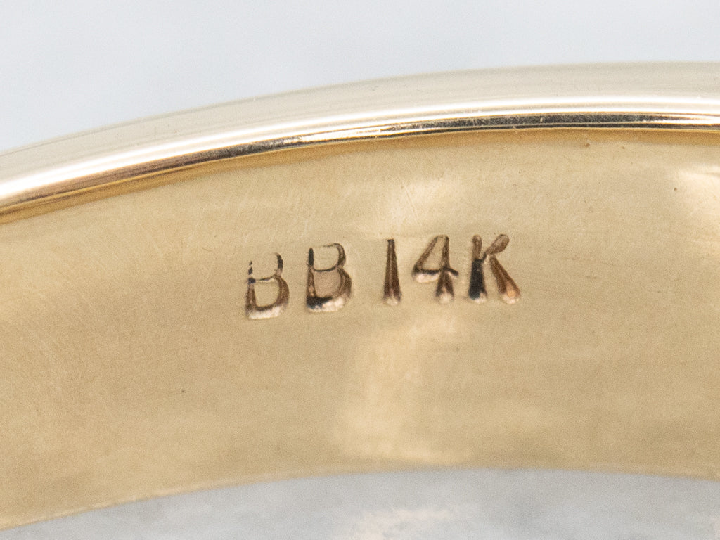 Men's Yellow Gold Diamond Band
