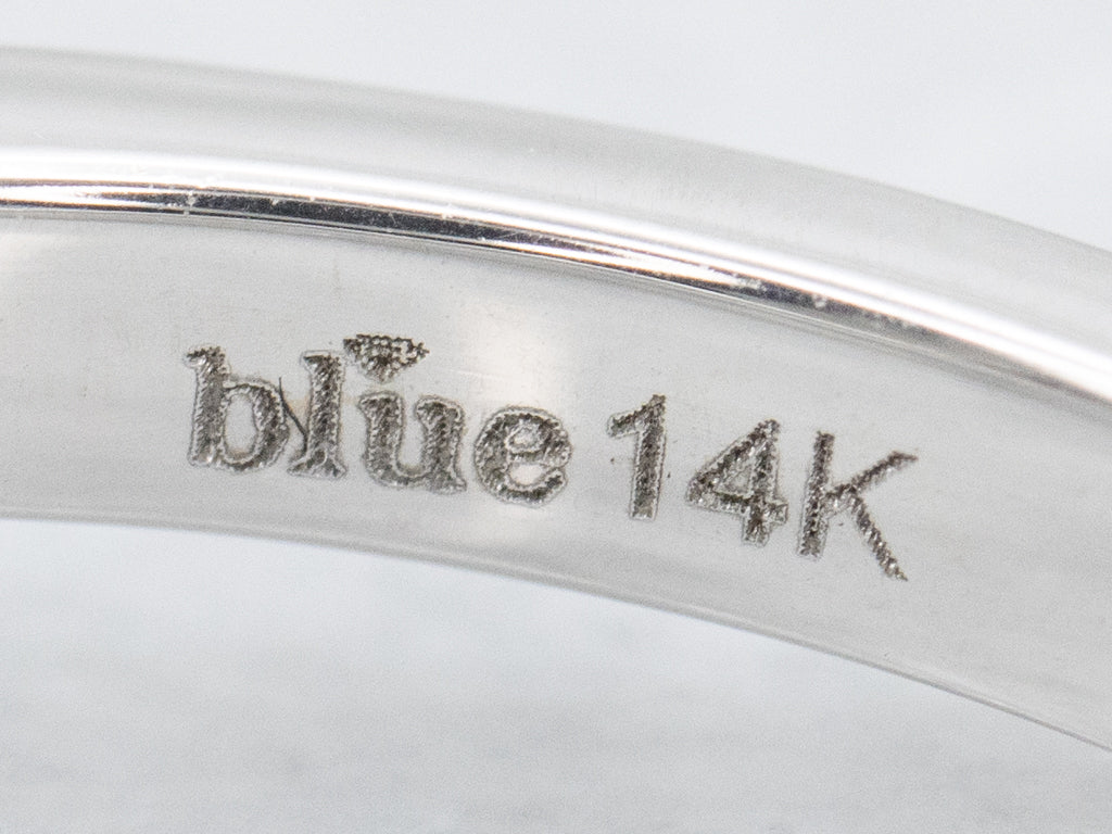 Modern Gold Trillion-Cut Tanzanite Solitaire Ring