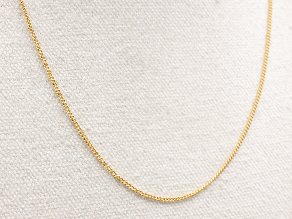 800 Yellow Gold Curb-Link Chain