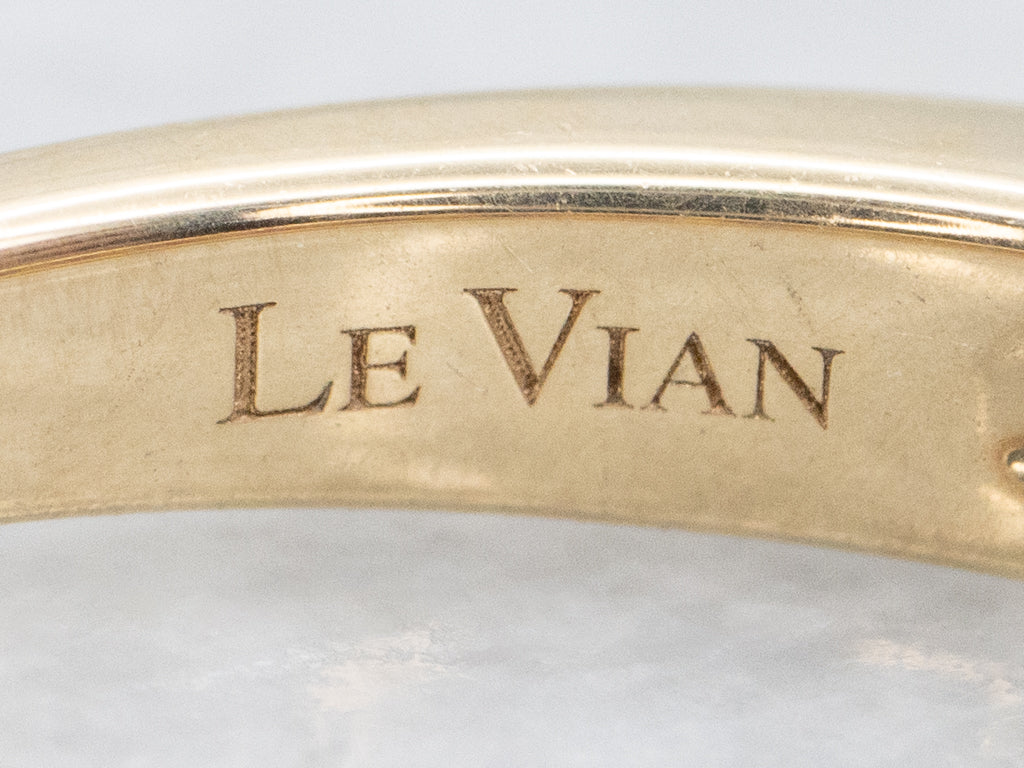 Yellow Gold Natural Ruby Band with Milgrain Edge