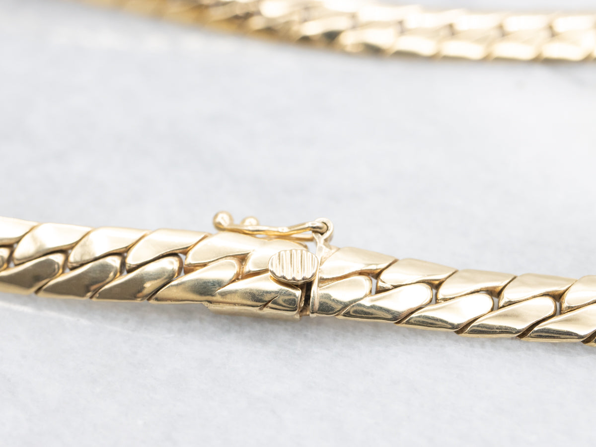 Vintage Tiffany and Company Cuban Link Chain