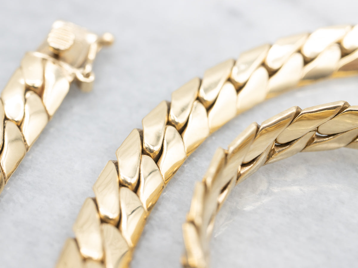 Vintage Tiffany and Company Cuban Link Chain