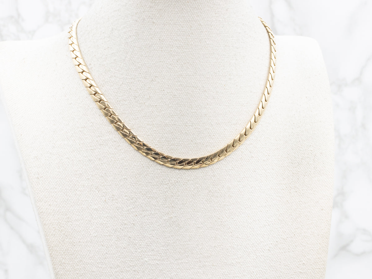 Vintage Tiffany and Company Cuban Link Chain