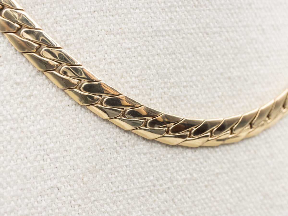 Vintage Tiffany and Company Cuban Link Chain