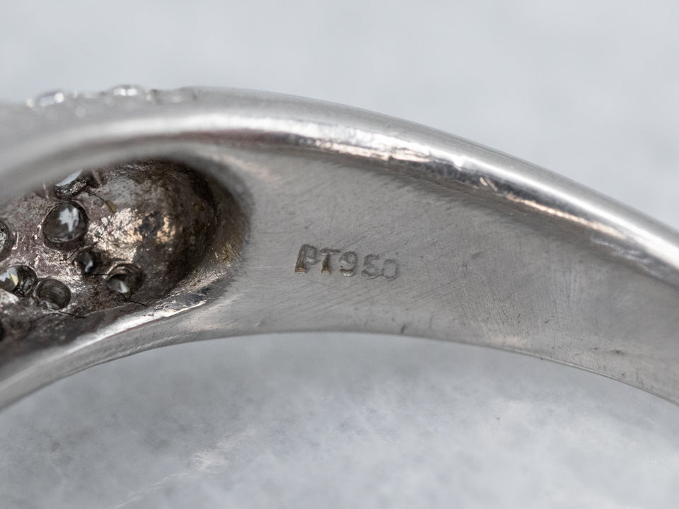 Ceylon Sapphire and Fine Diamond Statement Ring