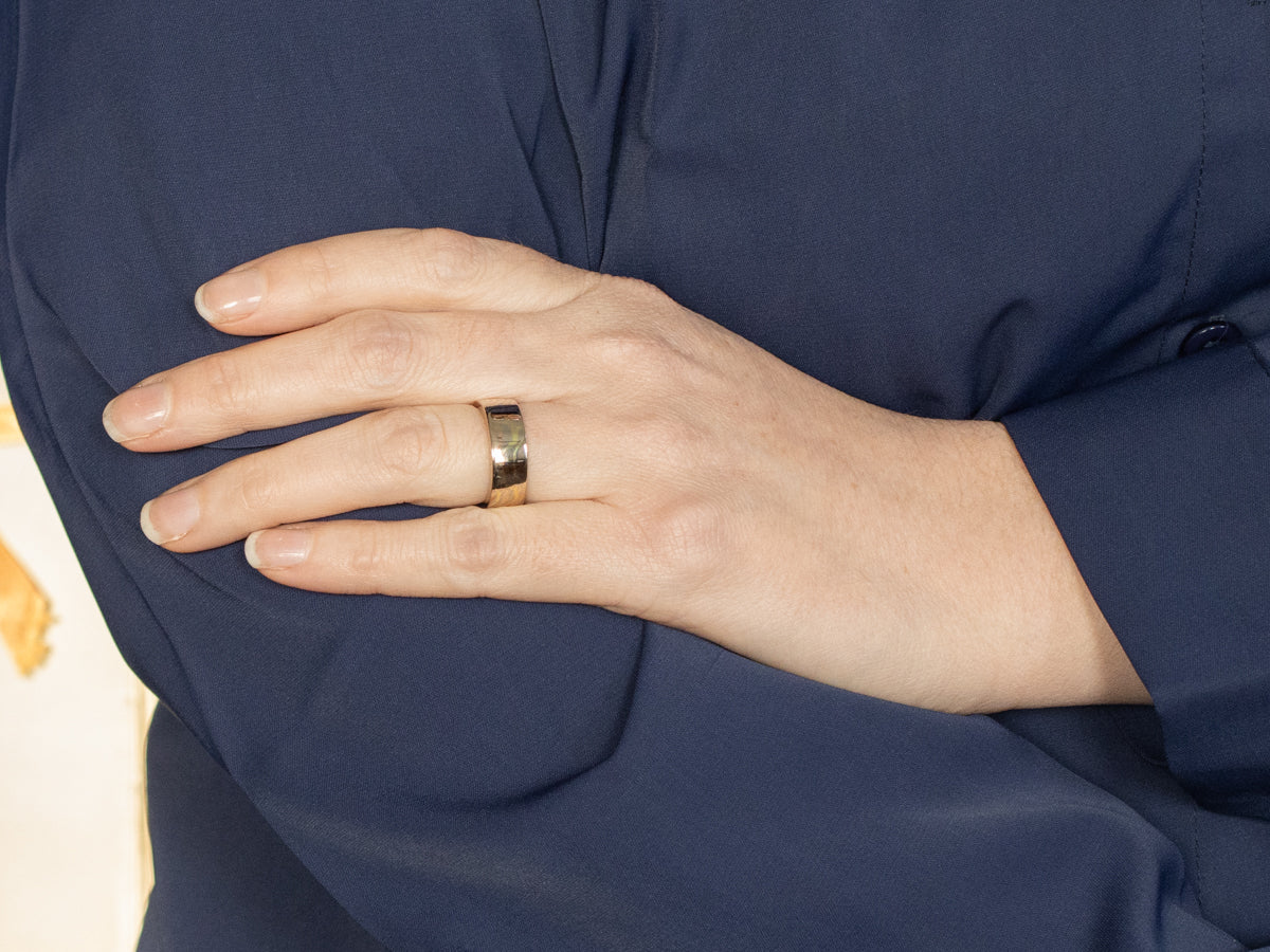 Unisex Mokume-Gane Wedding Band