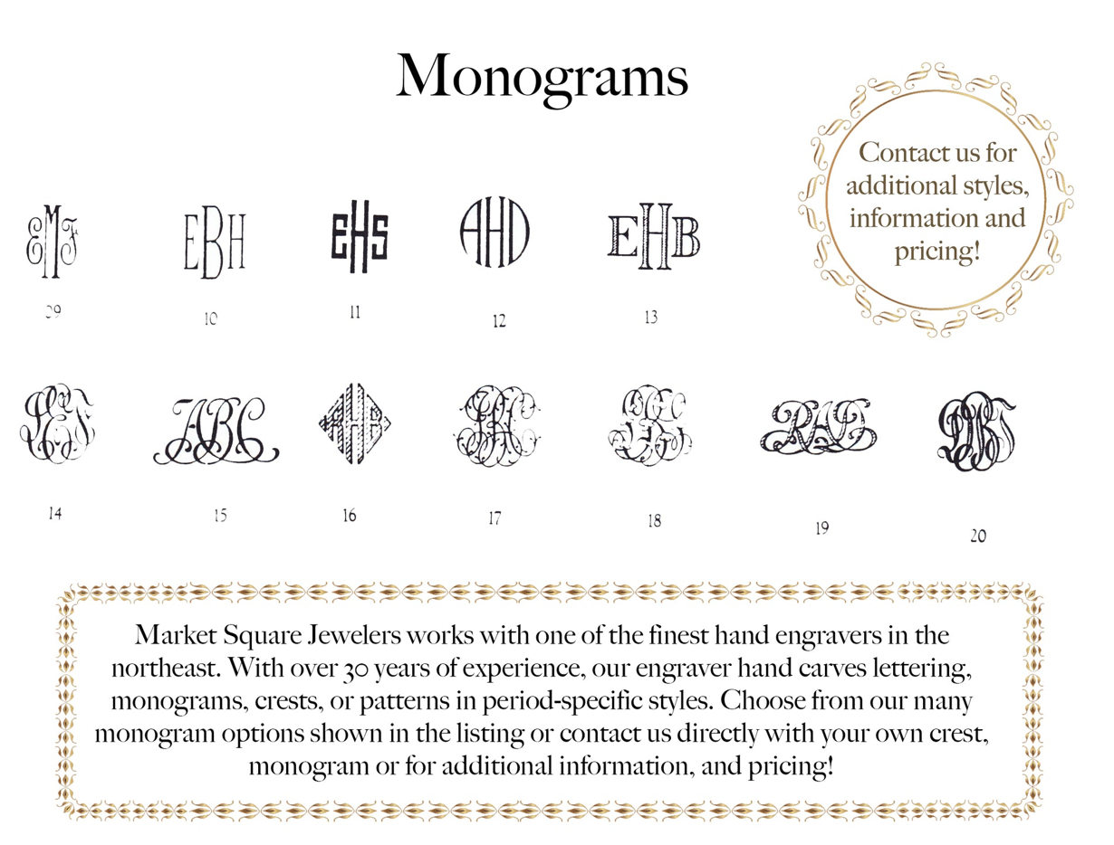 Plain Oval Signet Yellow Gold Ring with Scalloped Edge