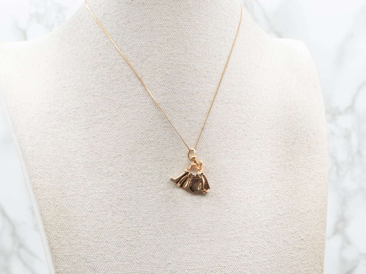 Vintage Matador Pendant Charm