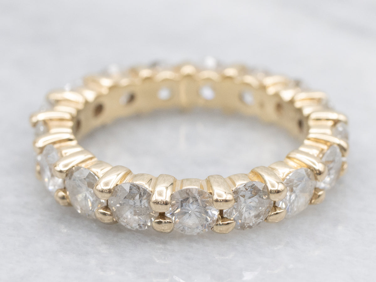 Stunning Diamond Encrusted Eternity Band