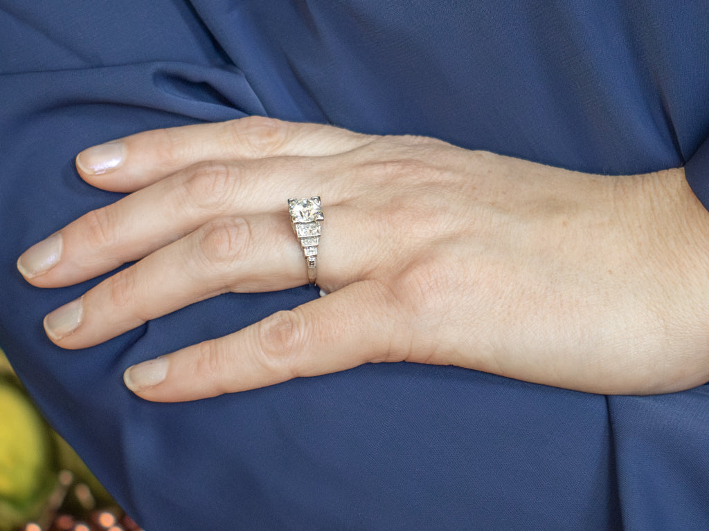EGL Certified Diamond Engagement Ring by Elizabeth Henry