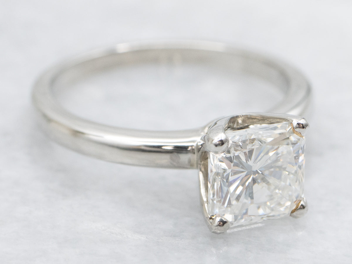 GIA Certified Diamond Solitaire Engagement Ring