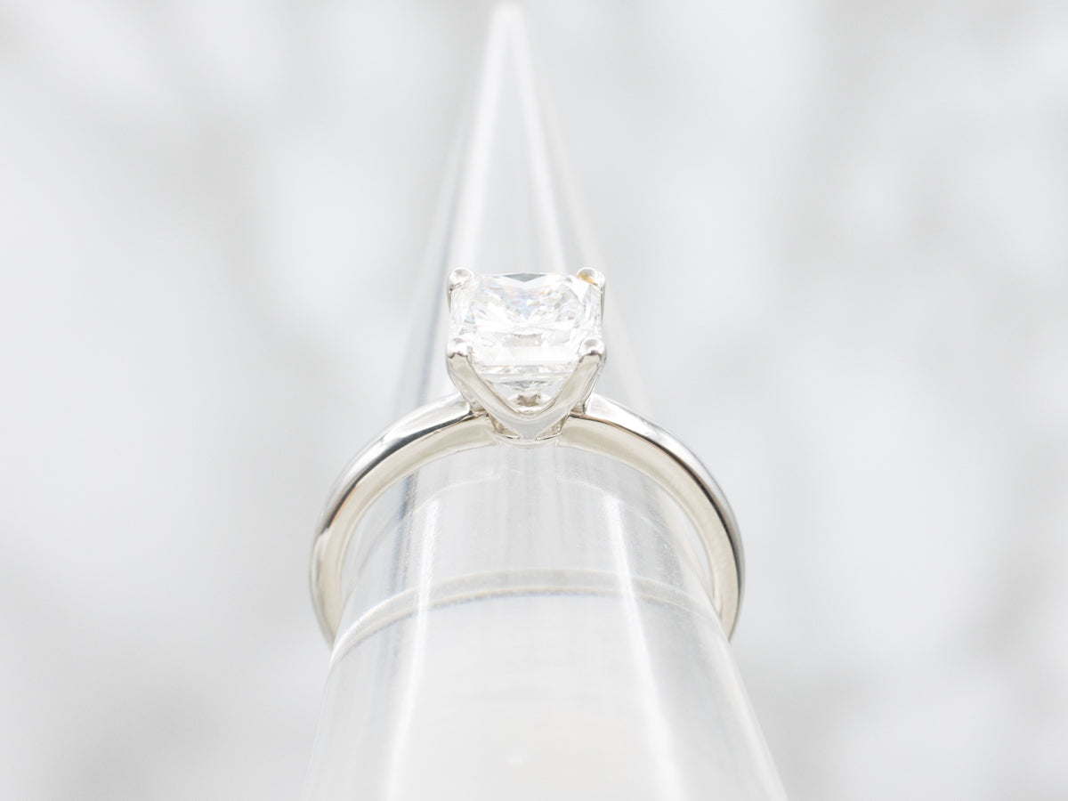 GIA Certified Diamond Solitaire Engagement Ring