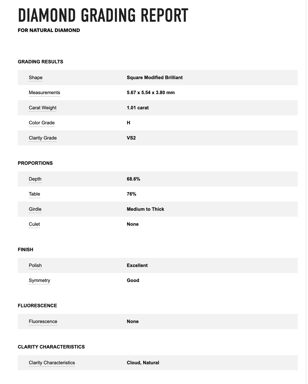 GIA Certified Diamond Engagement Ring