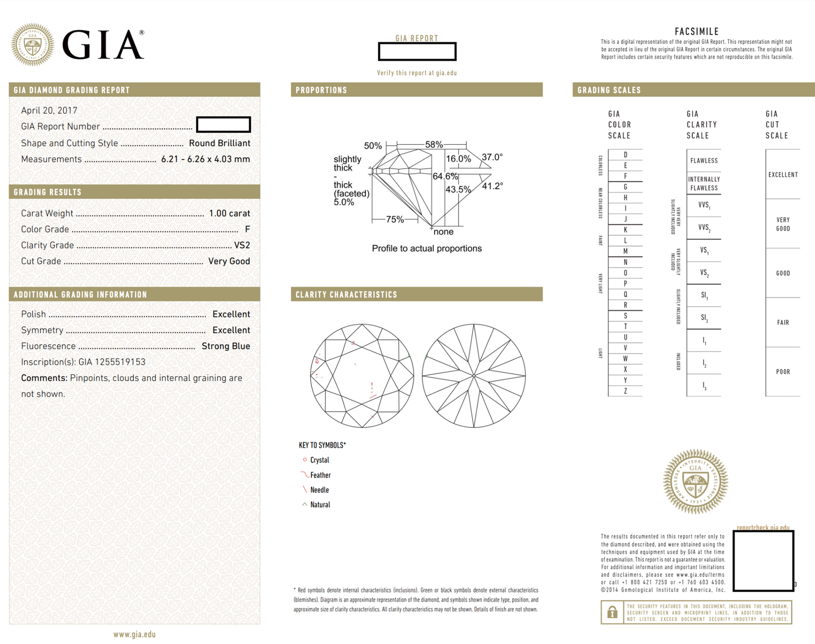 "I Love You More" GIA Certified Diamond Engagement Ring