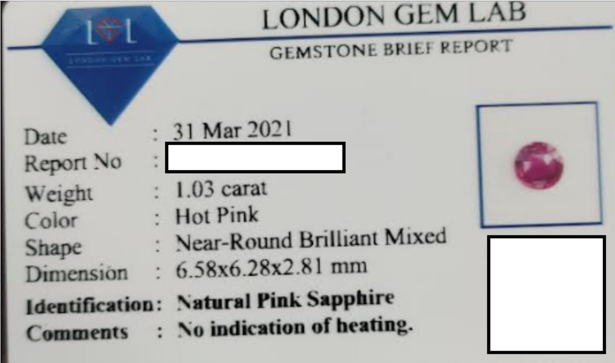 Incredible White Gold GASL Certified Sapphire Ring with a Halo of Diamond Accents