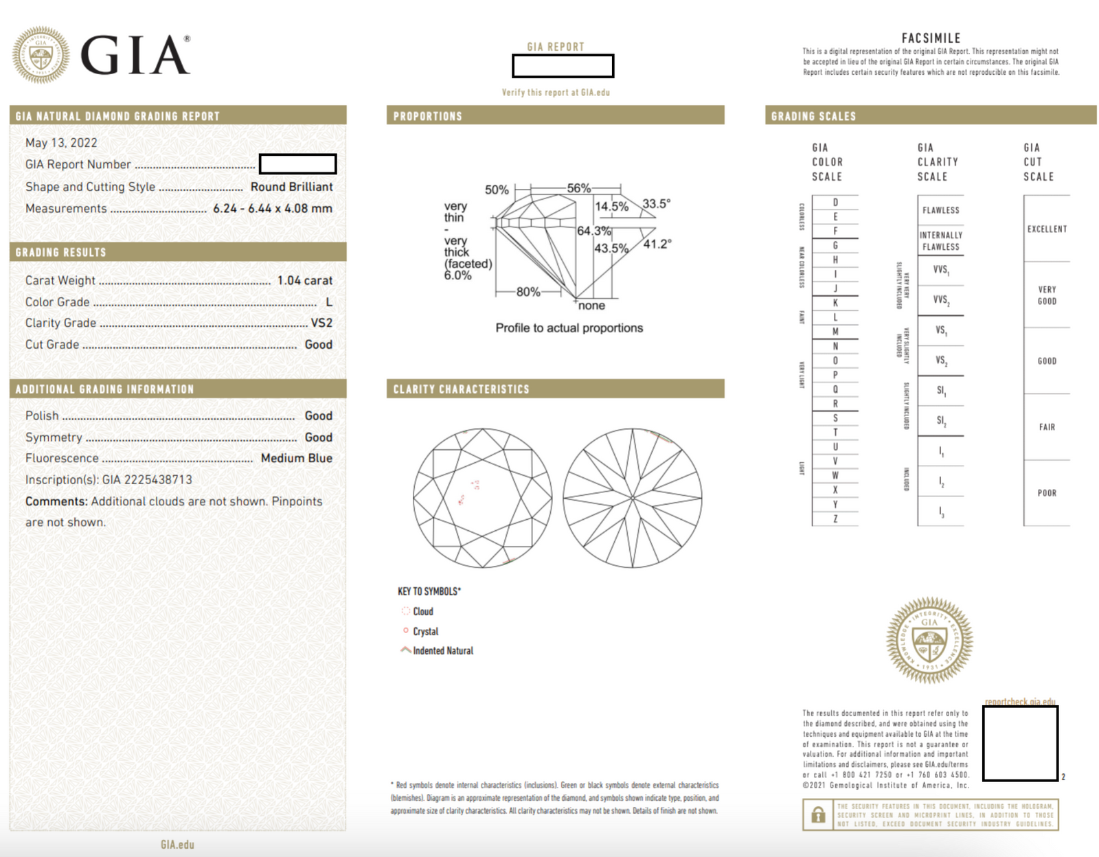 GIA Certified Diamond Art Deco Engagement Ring