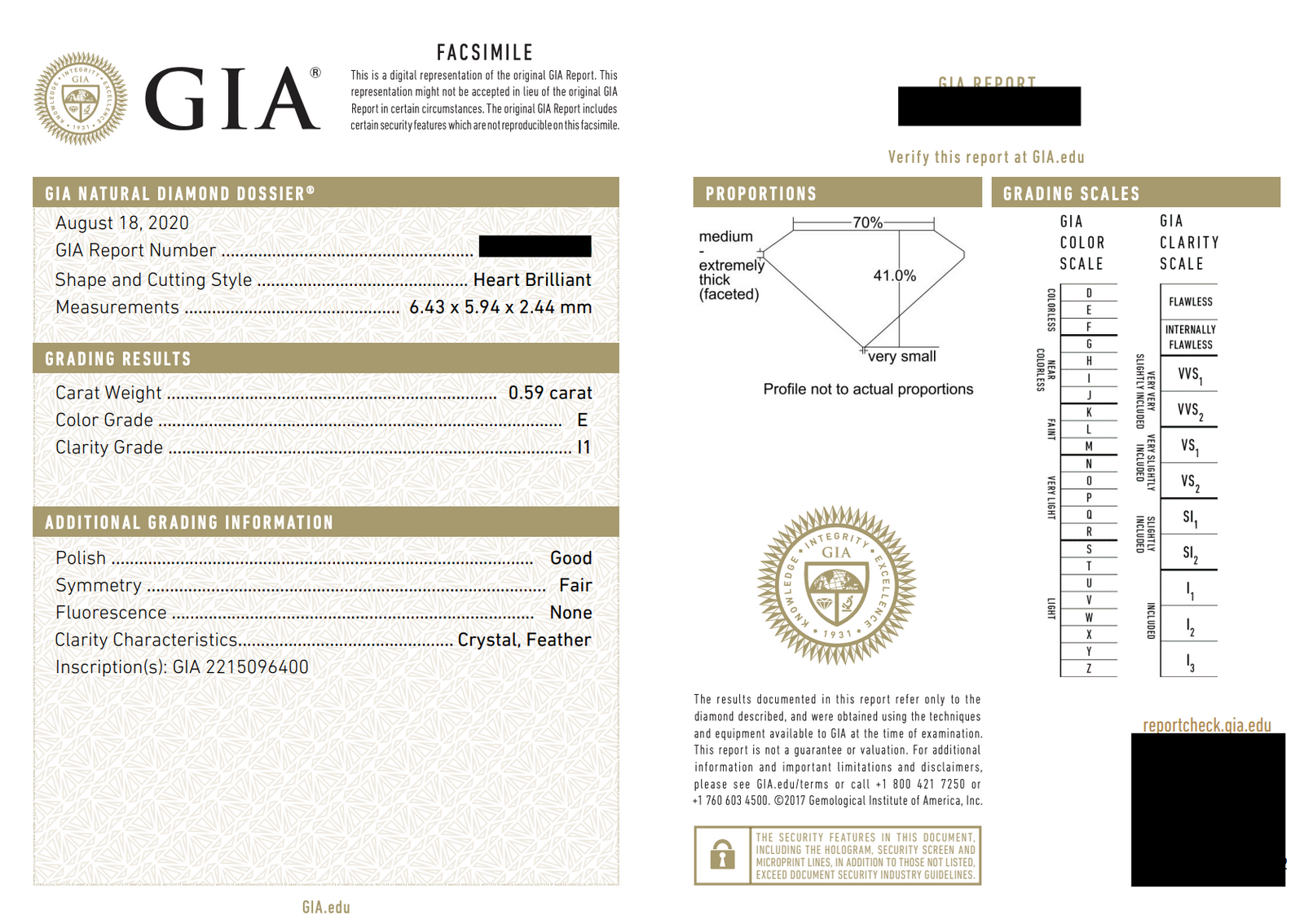 GIA Certified Heart-Cut Diamond and Gold Pendant